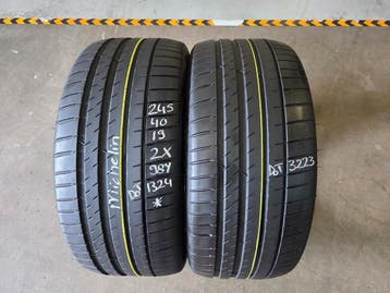 245/40/19 98Y* MICHELIN ZOMERBANDEN 6,4MM PROFIEL 2X, Band(en), Personenwagen, Zomerbanden, Ophalen