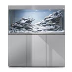 Osaka Glossy ST Grey 150cm met meubel inclusief Day en Night, Ophalen of Verzenden, Nieuw, Leeg aquarium
