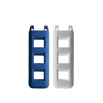 Talamex Trapfender Drie Treden 75 x 25 cm-Blauw, Watersport en Boten, Accessoires en Onderhoud, Ophalen of Verzenden, Nieuw