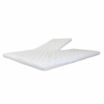4 D topper HR50 - 9cm - Split - 180/220, Verzenden, Wit, Overige typen, Nieuw