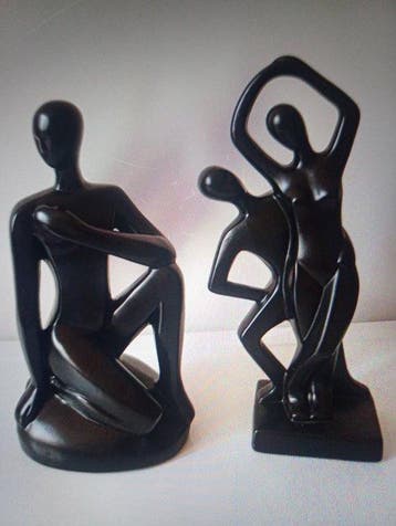 Paget Trading Ltd - Beeld, Danseur - 33 cm - Keramiek - 2007, Antiek en Kunst