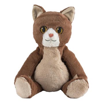 Warmies warmteknuffel kat – 37 cm – magnetronknuffel met, Verzenden, Nieuw