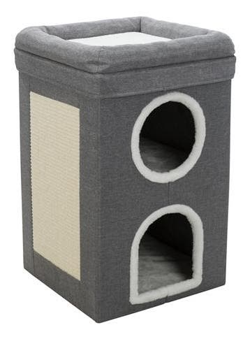 Trixie krabpaal cat tower saul grijs (Krabton, Katten), Verzenden, Nieuw