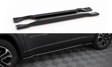 Zijskirts Jeep Compass Limited FL Maxton Glans Zwart, Ophalen of Verzenden, Nieuw