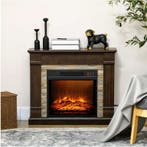 Elektrische Sfeerhaard 1800W met Kast en Vlam Effect, Verzenden, Nieuw