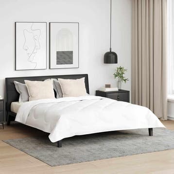 vidaXL Hoofdkussen 2 st 40 x 60 cm Veren Wit, Verzenden, Nieuw, Wit