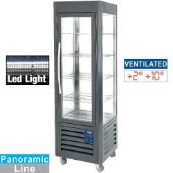 RVS Gebakvitrine | 5 plateaus | 360 liter | Antraciet, Verzenden, Nieuw in verpakking