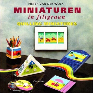 Miniaturen in filigraan, Quilling miniatures - van der Wolk, Verzenden, Gelezen