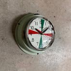 Wandklok - Citizen - Glas, Staal, Verchroomd - 1980-1990 -