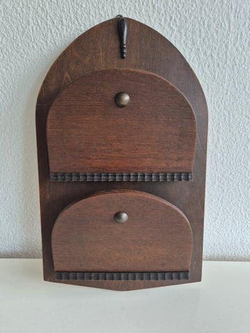 Tijdschriftenhouder - Hout - Nederland - Amsterdamse school.