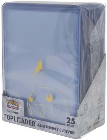 Pikachu Toploader and Penny Sleeves Combo Pack (25 stuks) |, Verzenden, Nieuw