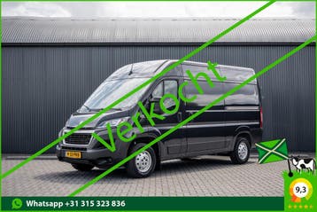 Peugeot Boxer 2.2 BlueHDi 140 L2H2 | 140 PK | 3-Zits | Cruis, Stof, Gebruikt, Zwart, Lease