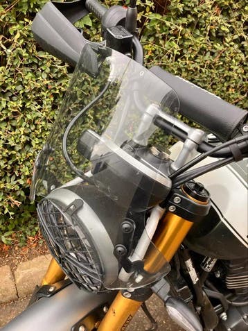 Powerbronze screen voor Triumph 400x scrambler /400 speed, Verzenden, Nieuw