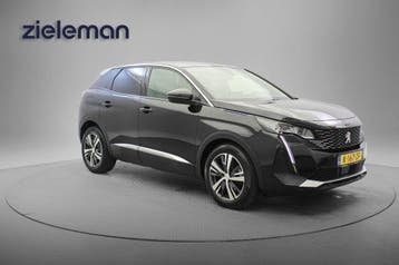 Zakelijke Lease |  Peugeot 3008 1.2 PureTech Allure - Digita, Gebruikt, Overige brandstoffen, Zwart, Handgeschakeld