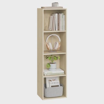 WOLTU Staande Boekenkast Hoekrek met 4 Compartimenten - Comp, Verzenden, Nieuw