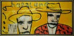 Herman Brood | Giclée: Wild Bill | Afmeting: 80cm x 170cm, Ophalen of Verzenden