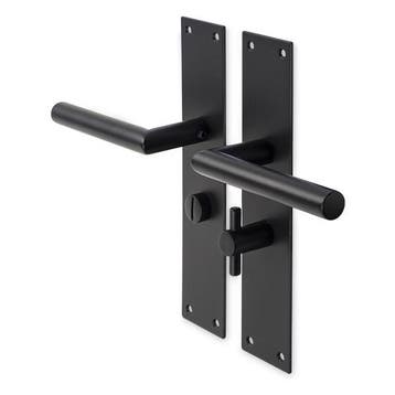 Deurbeslag | Deurklink  met wc-sluitingsschild | Intersteel, Verzenden, Nieuw