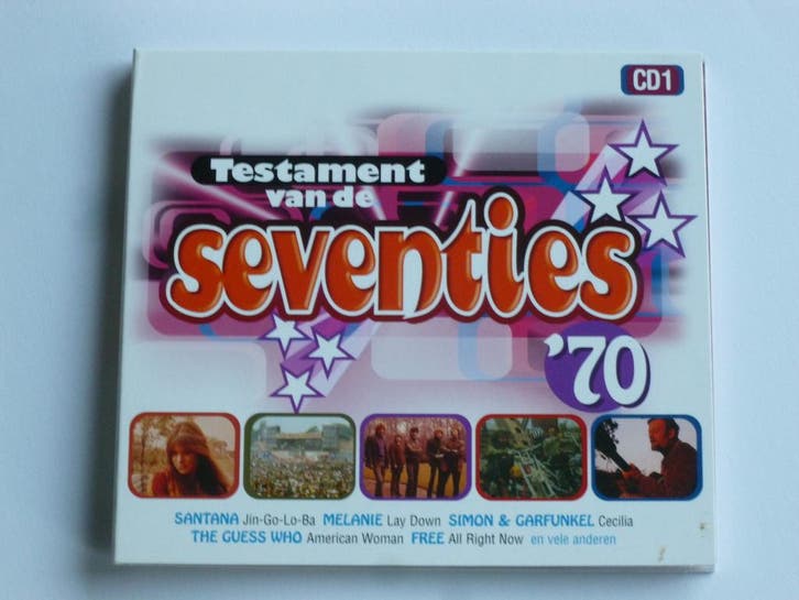 Testament van de Seventies 70 CD 1, Cd's en Dvd's, Cd's | Verzamelalbums, Zo goed als nieuw, Ophalen of Verzenden