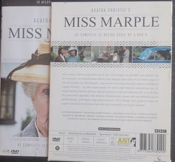 Miss Marple - 12 afleveringen -             Gratis verzenden, Vanaf 12 jaar, Verzenden, Gebruikt, Misdaad