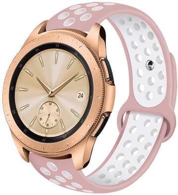 DrPhone Siliconen Polsband Galaxy Watch 40 mm & 42 mm - 20 m, Verzenden, Nieuw
