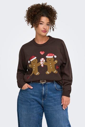 ONLY trui Christmas ronde hals Maat:, Verzenden, Nieuw, Overige kleuren