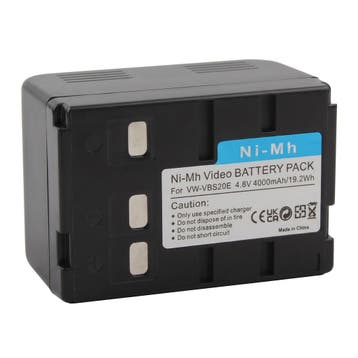 Accu voor Panasonic VW-VBS20E / VW-VBS10E - 4000mAh Ni-MH (N, Verzenden, Nieuw
