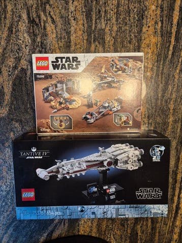 Lego Set - 75299 +75376 - Star Wars - Star Wars Sets (75376, Kinderen en Baby's, Nieuw