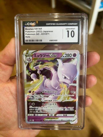 Pokémon - 1 Graded card - Mewtwo VSTAR 031/071 Foil, Full, Nieuw