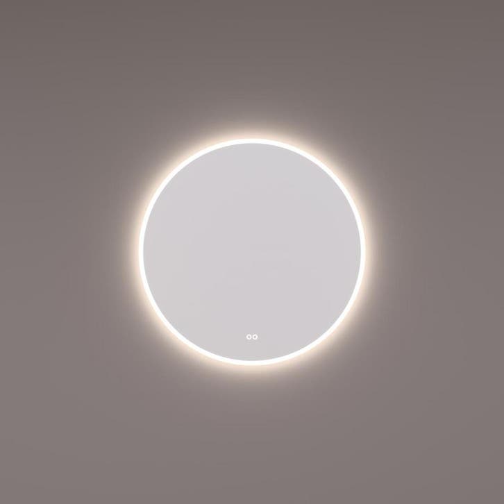 HIPP Design spiegel Rond Directe en Indirecte LED Baan - 70, Huis en Inrichting, Woonaccessoires | Spiegels, Nieuw, Ophalen of Verzenden