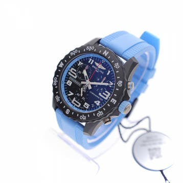 Breitling Endurance Pro Light Blue X82310; Chronograaf..., Overige merken, Overige materialen, Kunststof, Ophalen of Verzenden
