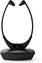 Nedis Draadloze TV-Koptelefoon - RF - In-Ear - Maximale, Audio, Tv en Foto, Koptelefoons, Verzenden, Nieuw