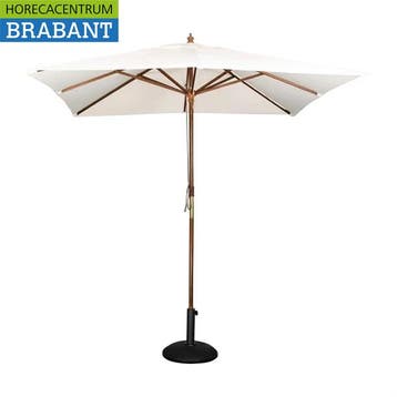 Bolero Vierkante Parasol 2,5 x 2,5 m Crèmekleur Horeca, Ophalen of Verzenden, Nieuw in verpakking