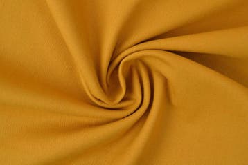 Katoen canvas 350 g/m² Okergeel - rol 30 meter, Verzenden, Nieuw