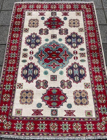 Afghaan Shirwan - ( unused ) - handgeknoopt - wol - Tapijt -, Nieuw