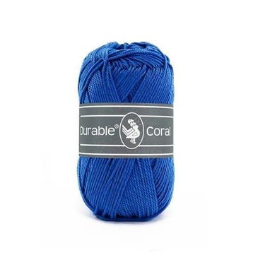 Durable Coral 2103 Cobalt - Haakgaren / Breigaren, Hobby en Vrije tijd, Breien en Haken, Ophalen of Verzenden, Nieuw, Breien of Haken