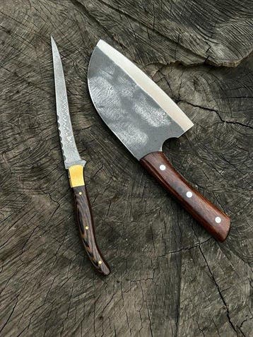 K Romain - Keukenmes - Chefs knife - Door K. Romain