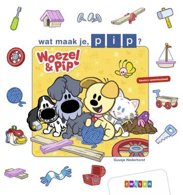 wat maak je, pip? / Woezel & Pip - Guusje Nederhorst, Boeken, Verzenden, Gelezen, Guusje Nederhorst