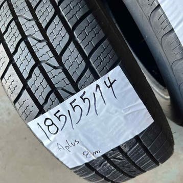 2 x Aplus 185-55-14 4 Seizoenbanden 8mm, Auto-onderdelen, Banden en Velgen, 14 inch, Gebruikt, All Season, Band(en)