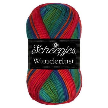 Scheepjes Wanderlust - 459 bangkok - Acryl Verloopgaren, Hobby en Vrije tijd, Ophalen of Verzenden, Nieuw