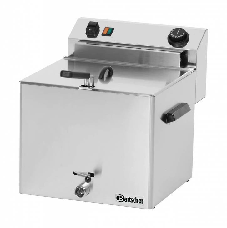 Bartscher Frituurpan met kraan - 1 x 10 Liter, Zakelijke goederen, Horeca | Keukenapparatuur, Verzenden