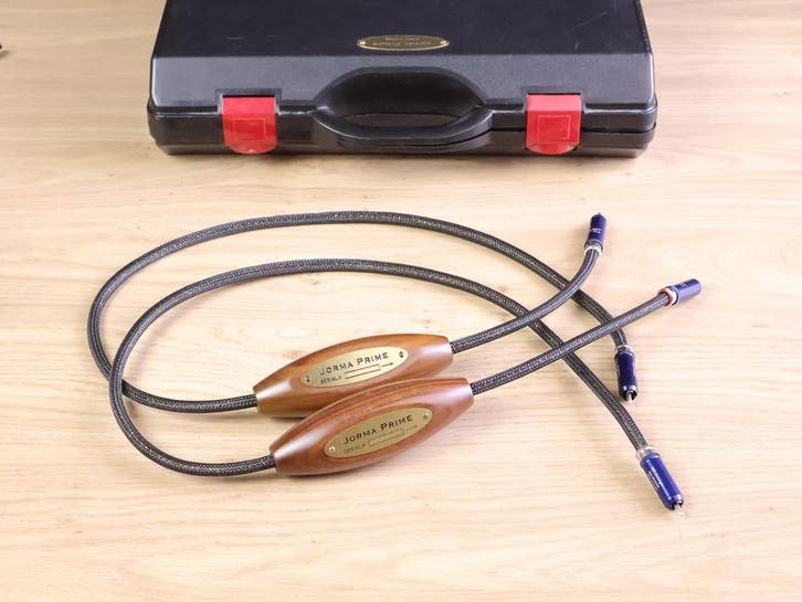 Jorma Design Prime high end audio interconnects RCA 1,0 metr, Audio, Tv en Foto, Audiokabels en Televisiekabels, Overige kabels