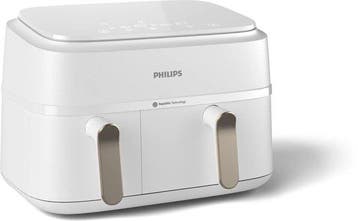 Philips 3000 series NA353/10 - Dual Basket Airfryer - 9L - 2, Verzenden, Nieuw