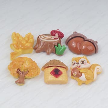 Herfst Cabochons: Eekhoorn, Tarwe & Meer - DIY Knutselaccess, Verzenden, Nieuw