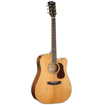 CORT Gold-DC6 Dreadnought Cutaway All Solid, Ophalen of Verzenden, Nieuw