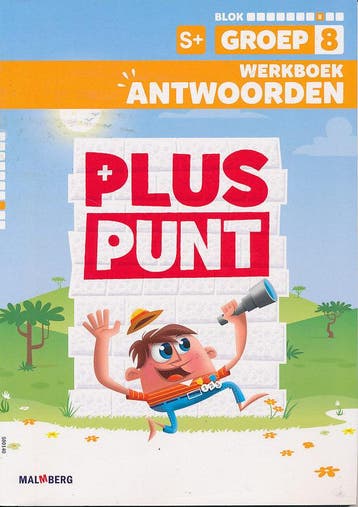 Pluspunt versie 4 Antwoorden Werkboek blok 8 groep 8 S+, Boeken, Verzenden, Nieuw