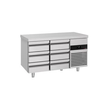 GGM Gastro | Koelwerkbank PREMIUM - 1400x700mm - 281 liter -, Verzenden, Nieuw in verpakking, RVS Meubilair