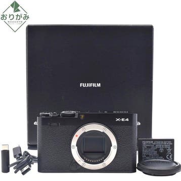 Fujifilm X-E4 Shutter Count 221 Spiegelloze camera, Nieuw