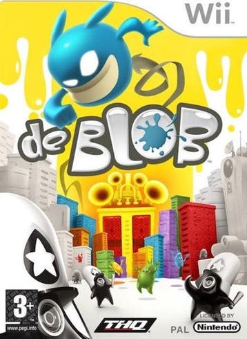 De Blob (Wii Games), Spelcomputers en Games, Ophalen of Verzenden, Zo goed als nieuw