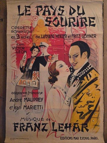 George Dola - Editions Max Eschig - Le Pays du Sourire -