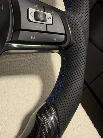 VW Golf 7 / 7.5 R Carbon Stuurwiel – NIEUW, Origineel